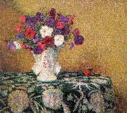 Wilson Irvine Still Life with Petunias France oil painting reproduction